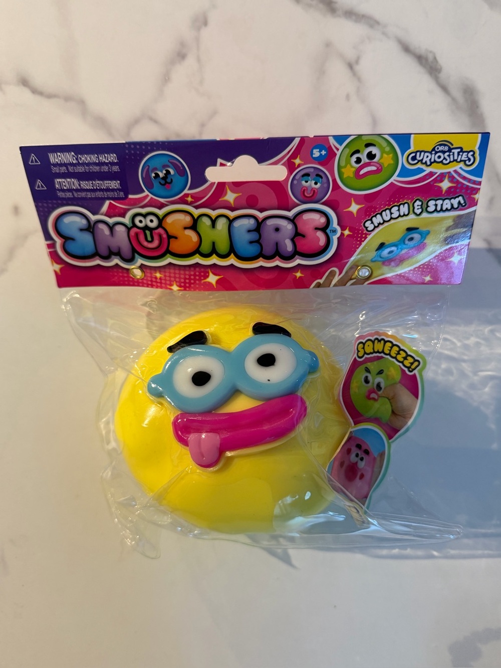 Authentic ORB Smushers Yellow Glasses